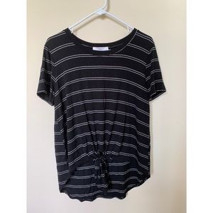 Stretchy cropped T-shirt